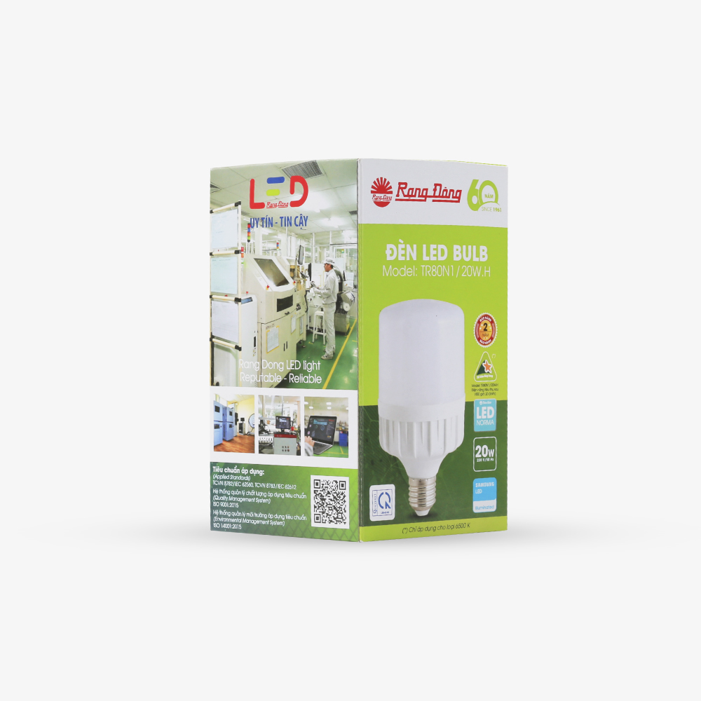 Bóng đèn LED BULB Trụ 20W