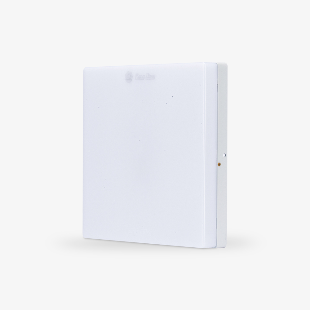 Đèn LED ốp trần vuông đổi màu đế nhôm