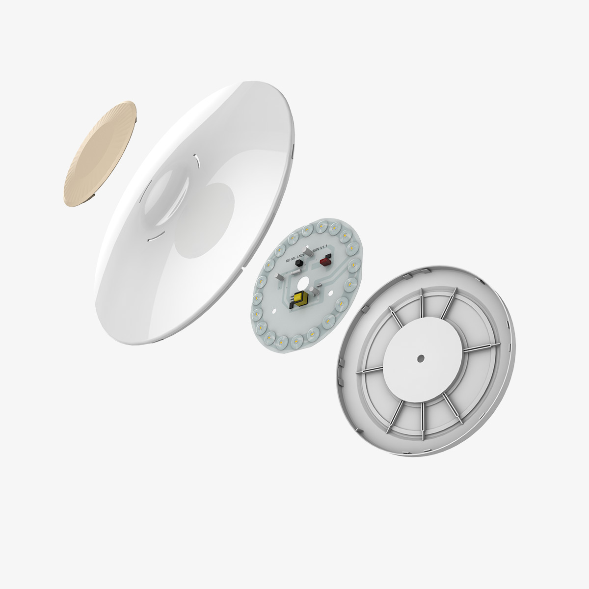 Đèn LED ốp trần