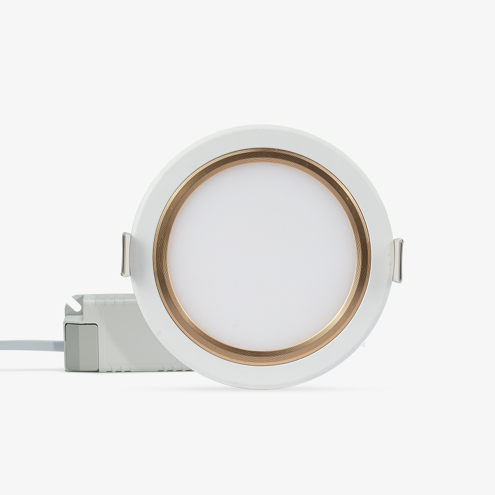 Đèn LED Panel tròn đổi màu PT05.V2 110/10W viền vàng