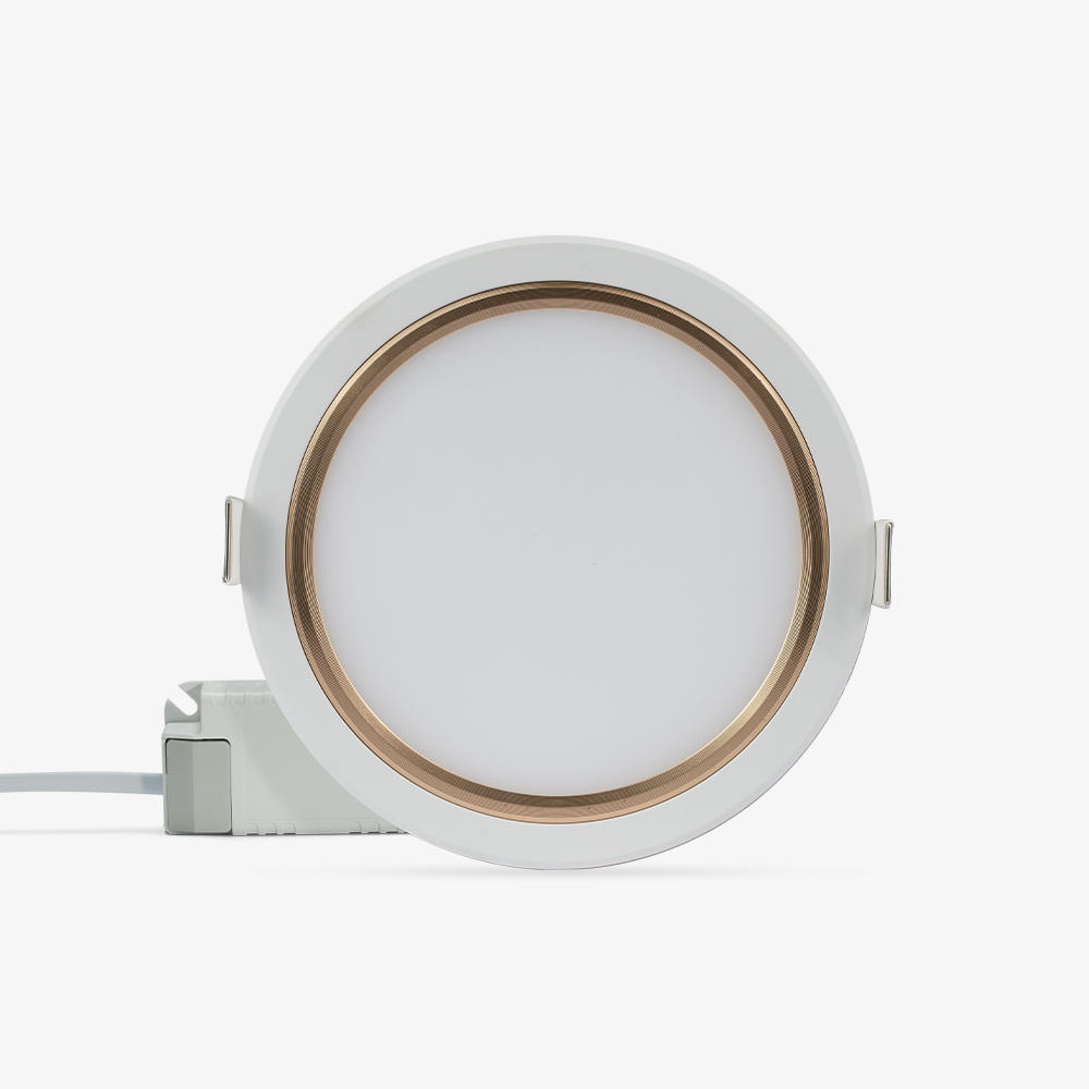 Đèn LED Panel tròn đổi màu PT05.V2 135/12W viền vàng