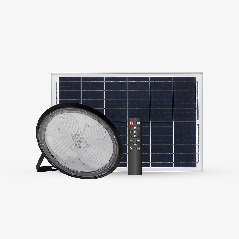 Đèn UFO năng lượng mặt trời đổi màu