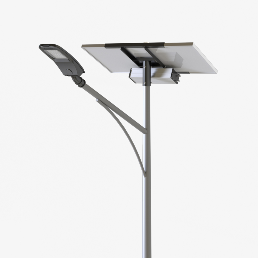 Đèn chiếu sáng đường năng lượng mặt trời 120W