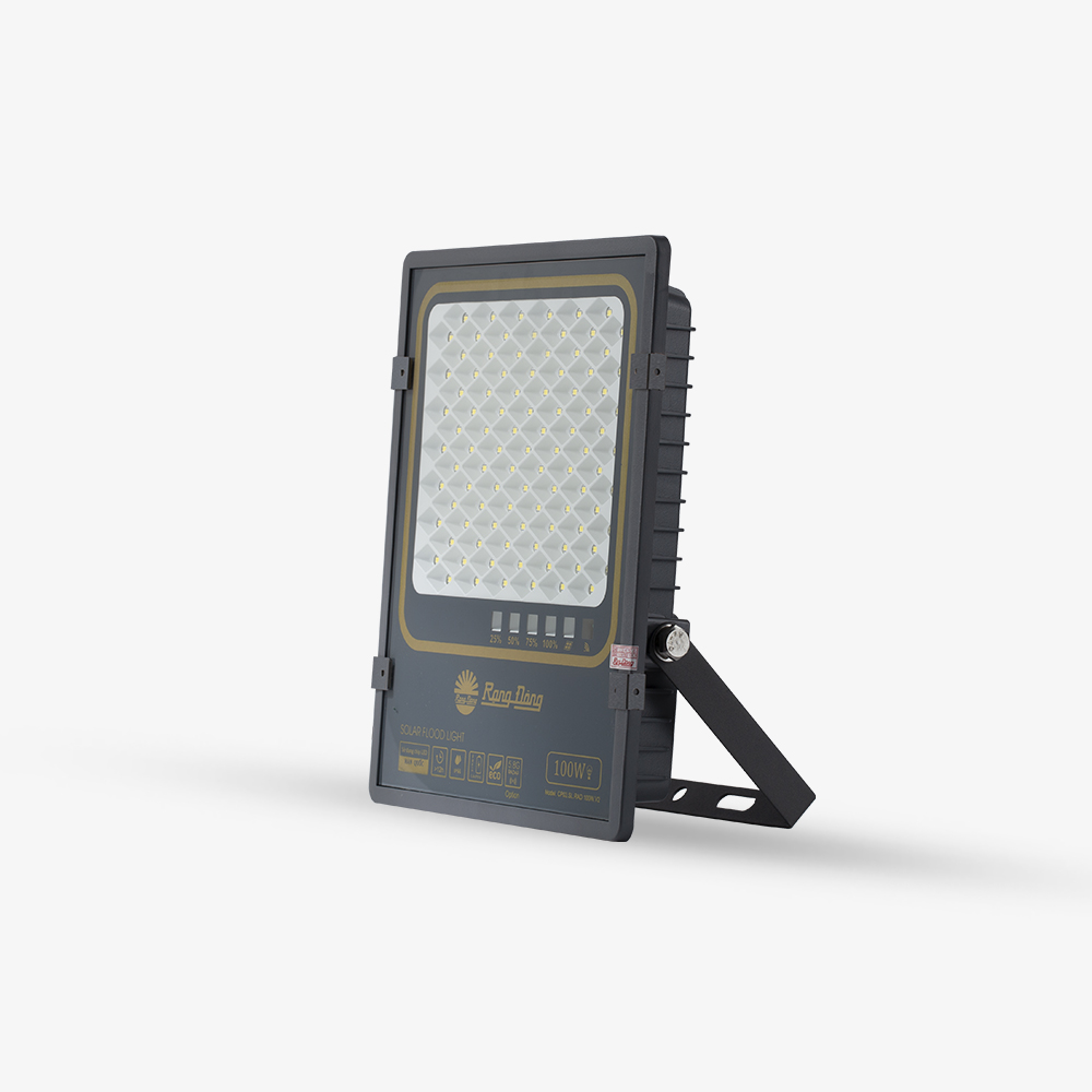 Đèn LED chiếu pha năng lượng mặt trời 100W