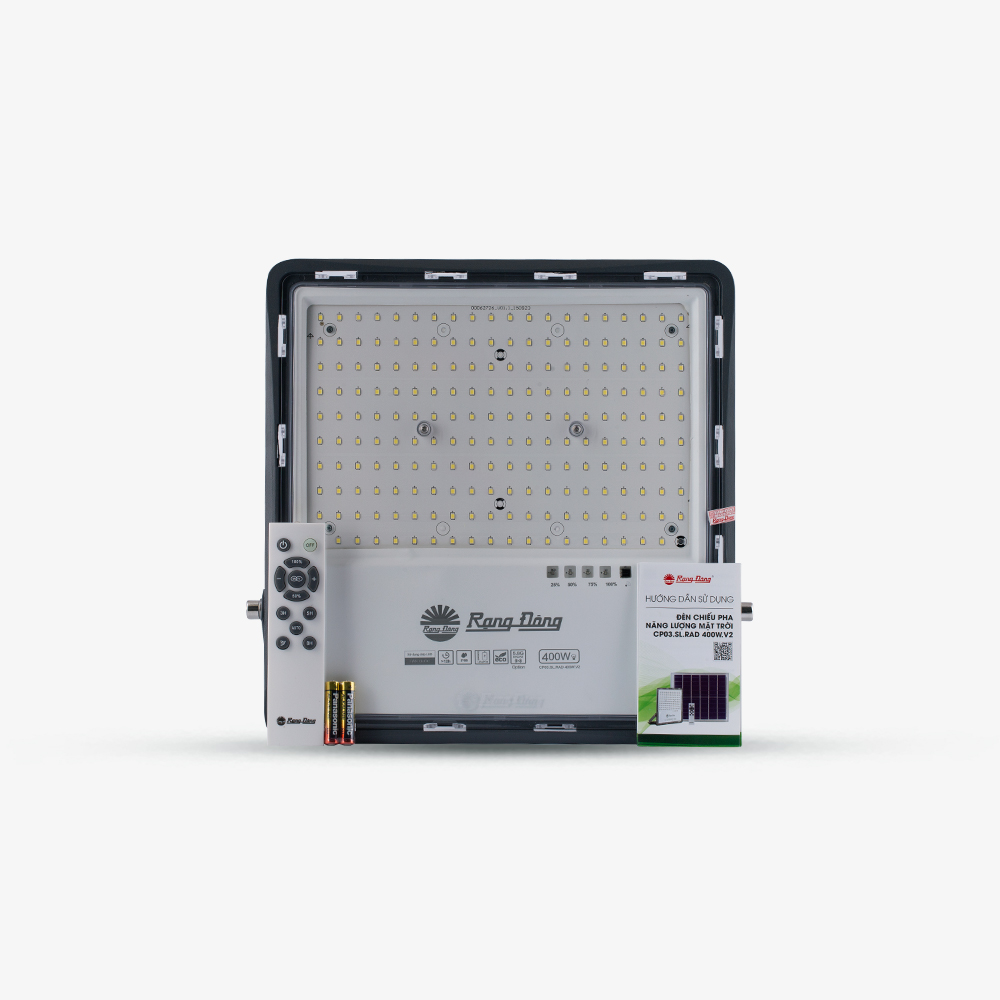 Đèn LED chiếu pha năng lượng mặt trời 400W