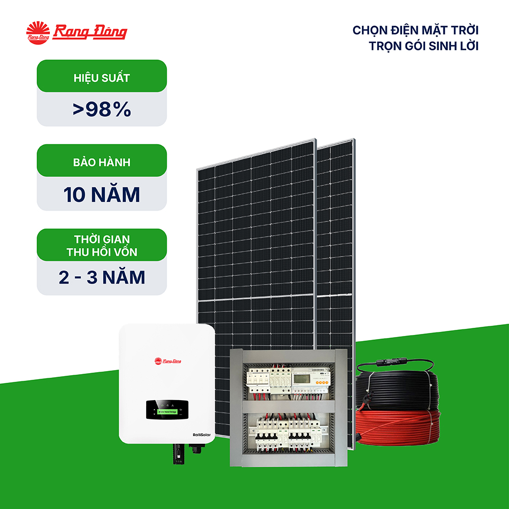 Hệ thống hoà lưới 3 pha 12.5kWp
