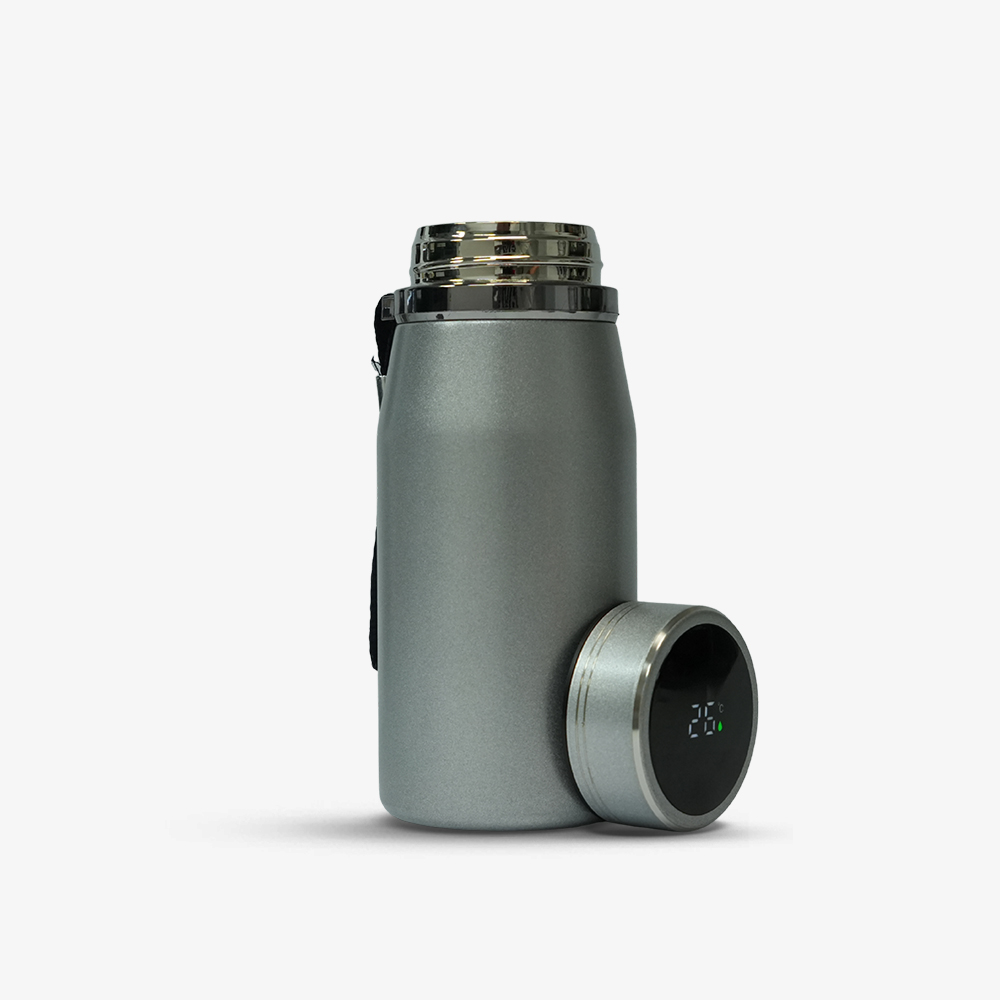 Bình nước giữ nhiệt inox hiển thị nhiệt độ